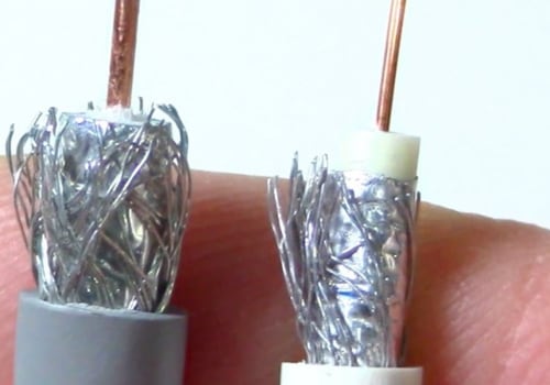 Cum să terminați corect un cablu coaxial